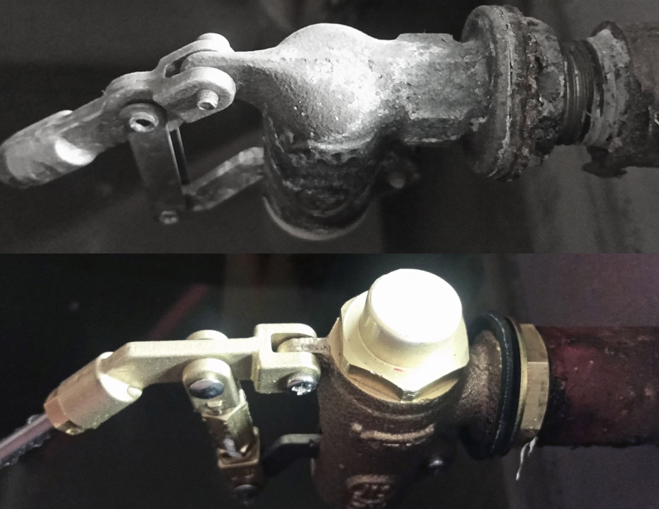 消防用設備　老朽化器具交換